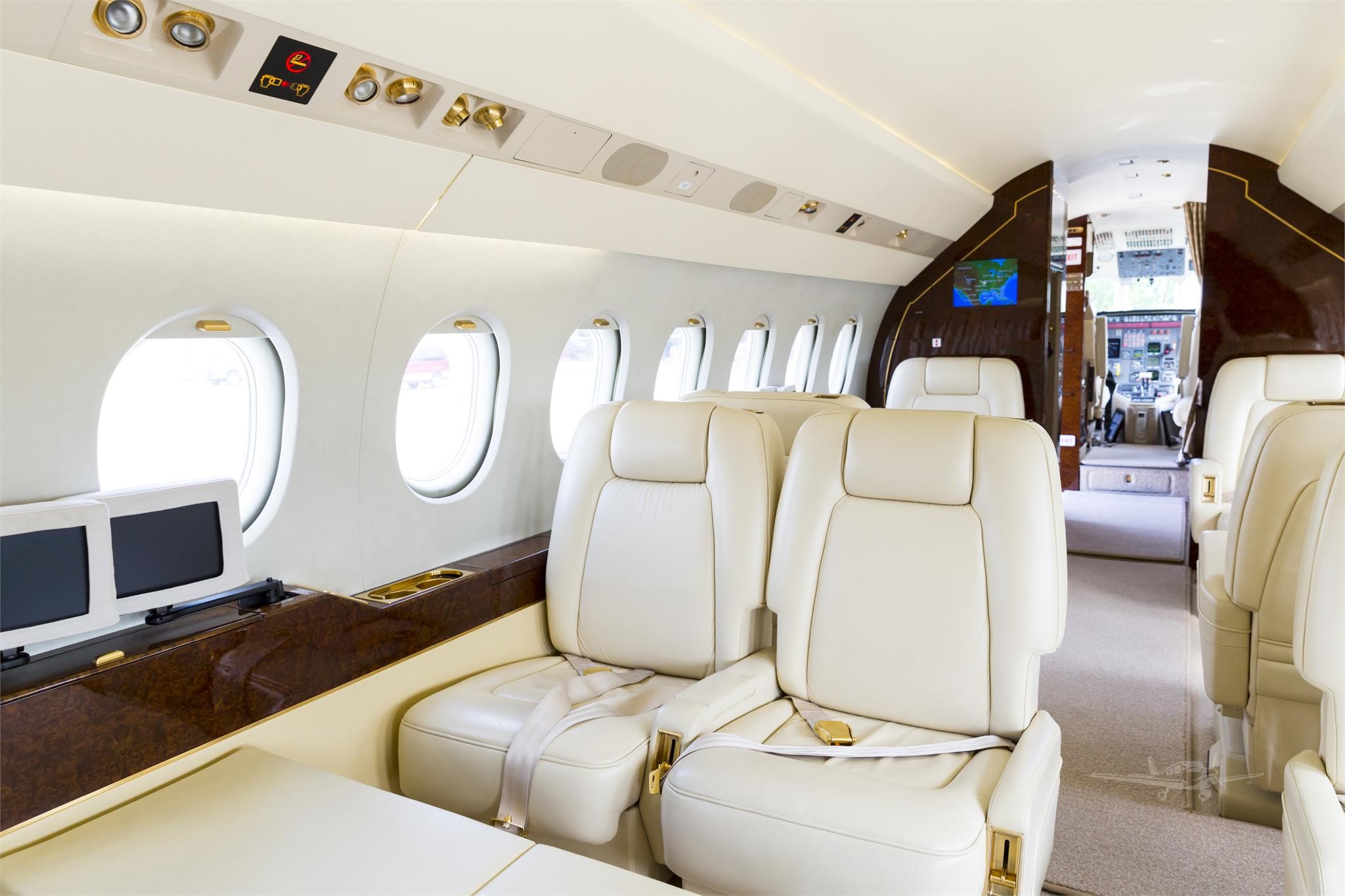 cabina Dassault Falcon 2000